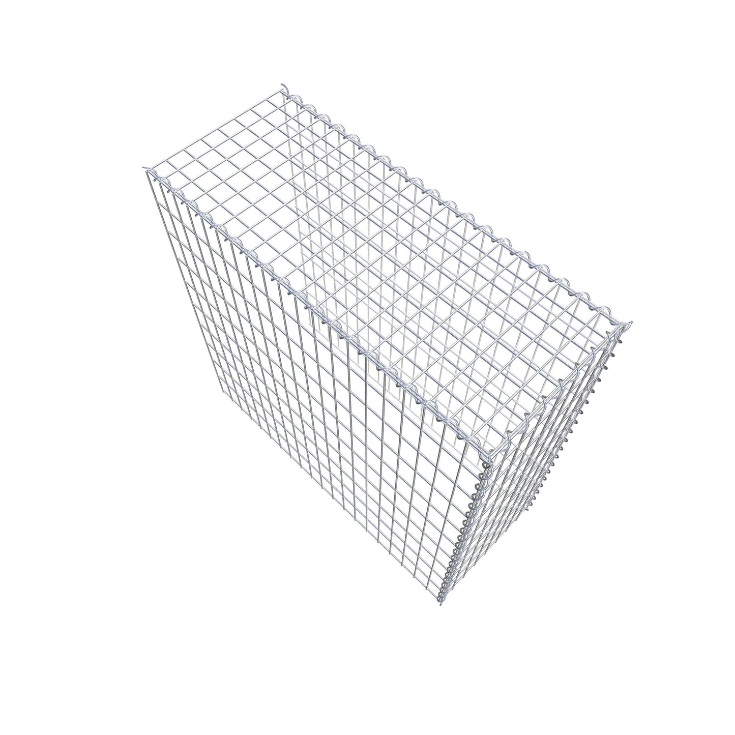 Anbaugabione Typ 4 100 cm x 100 cm x 40 cm (L x H x T), Maschenweite 5 cm x 10 cm, Spirale