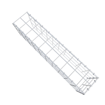 Gavión adicional tipo 4 100 cm x 30 cm x 20 cm (L x A x P), malla 10 cm x 10 cm, anillo en C