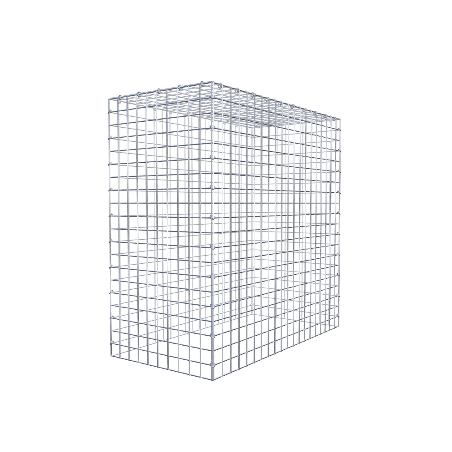 Gavión adicional tipo 3 100 cm x 100 cm x 50 cm (L x A x P), malla 5 cm x 5 cm, anillo en C