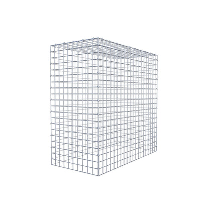 Gavión adicional tipo 3 100 cm x 100 cm x 50 cm (L x A x P), malla 5 cm x 5 cm, anillo en C