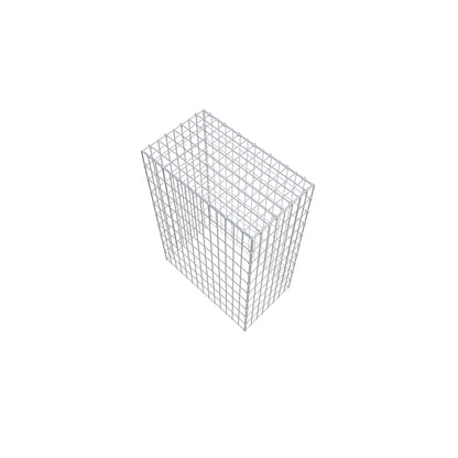 Type 3 oplegkorf 100 cm x 70 cm x 40 cm (L x H x D), maaswijdte 5 cm x 10 cm, C-ring