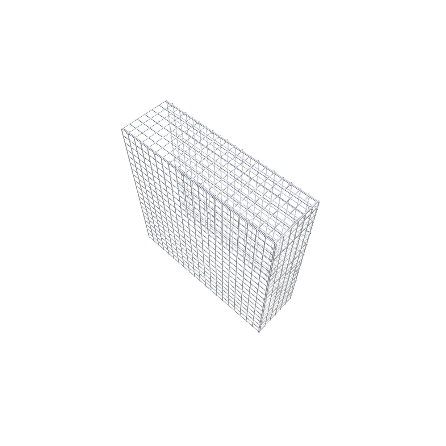 Extra gabion typ 4 100 cm x 100 cm x 30 cm (L x H x D), maskstorlek 5 cm x 5 cm, C-ring