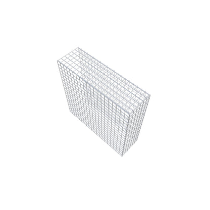 Extra gabion typ 4 100 cm x 100 cm x 30 cm (L x H x D), maskstorlek 5 cm x 5 cm, C-ring
