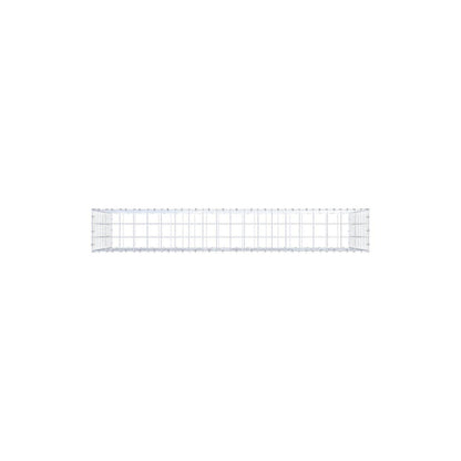 Gabião 200 cm x 100 cm x 30 cm (C x A x P), malhagem 10 x 10 cm, anel espiral
