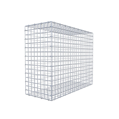 Schanskorf 100 cm x 80 cm x 40 cm (L x H x D), maaswijdte 5 cm x 5 cm, C-ring