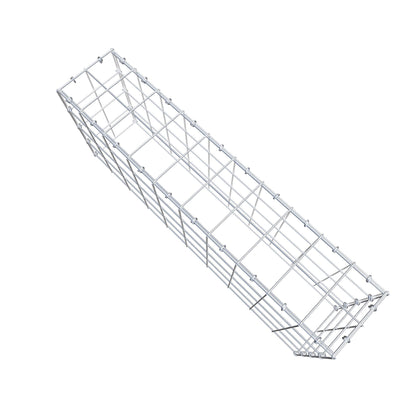 Type 3 oplegkorf 100 cm x 40 cm x 20 cm (L x H x D), maaswijdte 10 cm x 10 cm, C-ring