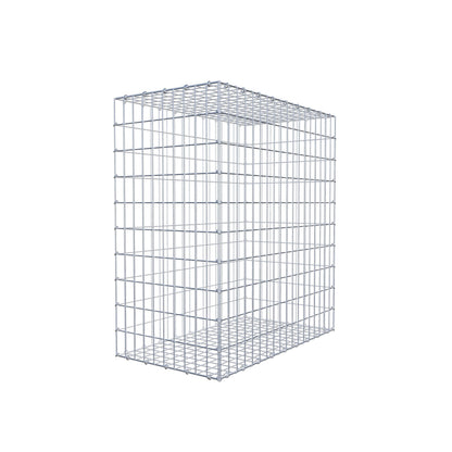 Gabion 100 cm x 90 cm x 50 cm (L x H x D), maskstorlek 5 cm x 10 cm, C-ring
