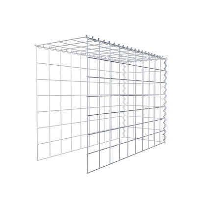 Extra gabion typ 4 100 cm x 70 cm x 40 cm (L x H x D), maskstorlek 10 cm x 10 cm, spiral