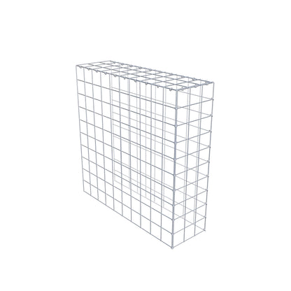 Gavión adicional tipo 4 100 cm x 100 cm x 30 cm (L x A x P), malla 10 cm x 10 cm, anillo en C