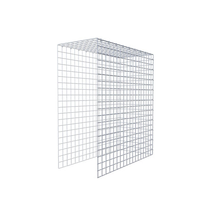 Fourche rapportée type 4 100 cm x 90 cm x 40 cm (L x H x P), mailles 5 cm x 5 cm, anneau C