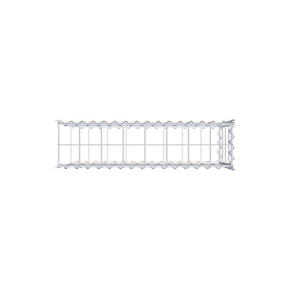 Extra gabion typ 2 80 cm x 40 cm x 20 cm (L x H x D), maskstorlek 10 cm x 10 cm, spiral
