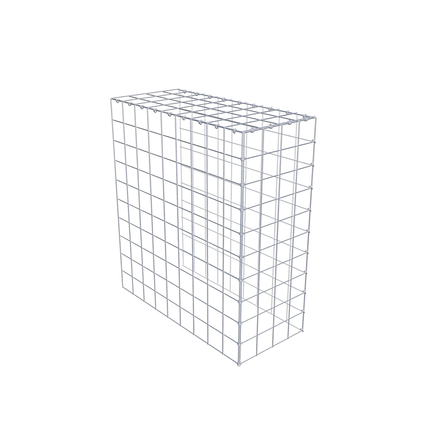 Anbaugabione Typ 4 100 cm x 90 cm x 40 cm (L x H x T), Maschenweite 10 cm x 10 cm, C-Ring