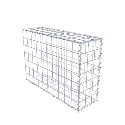 Anbaugabione Typ 2 100 cm x 70 cm x 30 cm (L x H x T), Maschenweite 10 cm x 10 cm, Spirale
