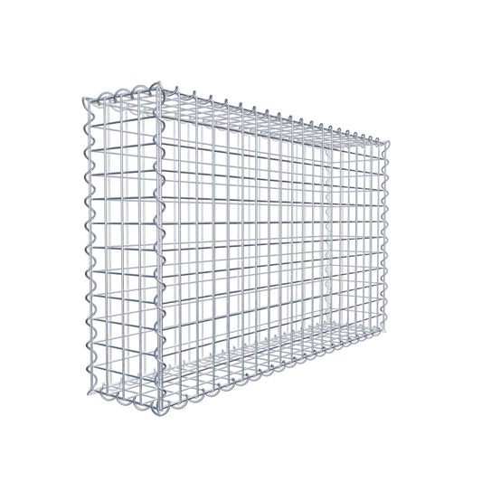Gabion 100 cm x 60 cm x 20 cm (L x H x P), mailles 5 cm x 5 cm, spirale