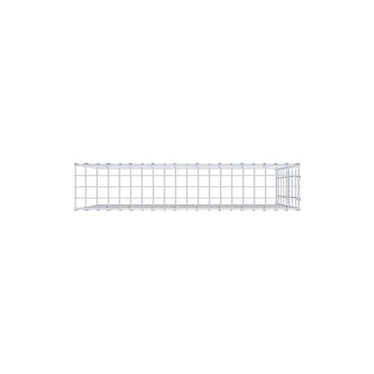 Anbaugabione Typ 4 100 cm x 80 cm x 20 cm (L x H x T), Maschenweite 5 cm x 10 cm, C-Ring