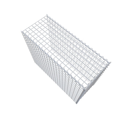 Grown-on gabion type 4 100 cm x 80 cm x 40 cm (L x H x D), mesh size 5 cm x 5 cm, spiral