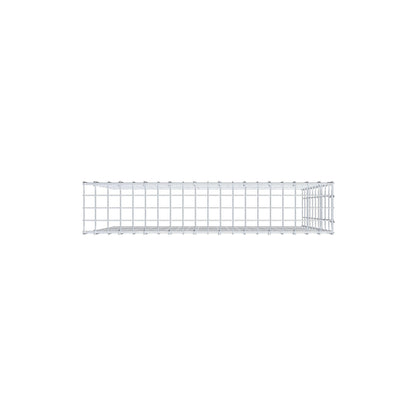 Extra gabion typ 4 100 cm x 100 cm x 20 cm (L x H x D), maskstorlek 5 cm x 10 cm, C-ring