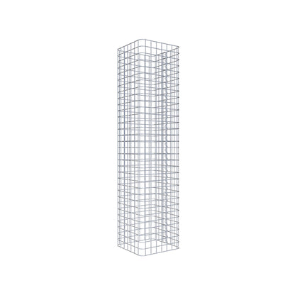 Gabionpelare vinkelrät 37 cm x 37 cm, 160 cm höjd, MW 5 cm x 5 cm