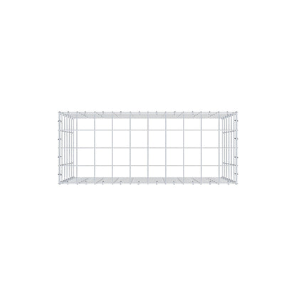Gabião Tipo 3 100 cm x 60 cm x 40 cm (C x A x P), malhagem 10 cm x 10 cm, anel C