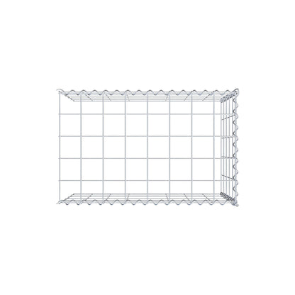 Anbaugabione Typ 4 80 cm x 50 cm x 50 cm (L x H x T), Maschenweite 10 cm x 10 cm, Spirale