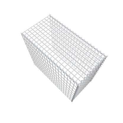 Opvokset gabion type 4 100 cm x 90 cm x 50 cm (L x H x D), maskestørrelse 5 cm x 10 cm, spiral