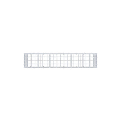 Gabion 100 cm x 30 cm x 20 cm (L x H x D), maskstorlek 5 cm x 5 cm, C-ring
