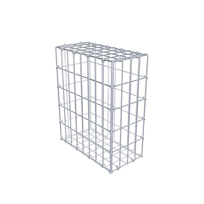 Gabion 50 cm x 40 cm x 20 cm (L x H x D), maskstorlek 5 cm x 10 cm, C-ring