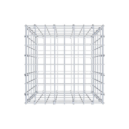 Gabion 50 cm x 40 cm x 40 cm (L x H x D), maskstorlek 5 cm x 10 cm, C-ring