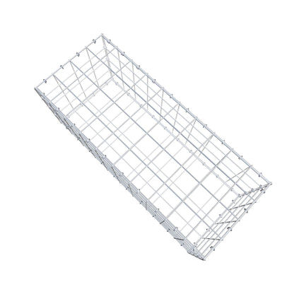 Schanskorf 100 cm x 40 cm x 40 cm (L x H x D), maaswijdte 10 cm x 10 cm, C-ring