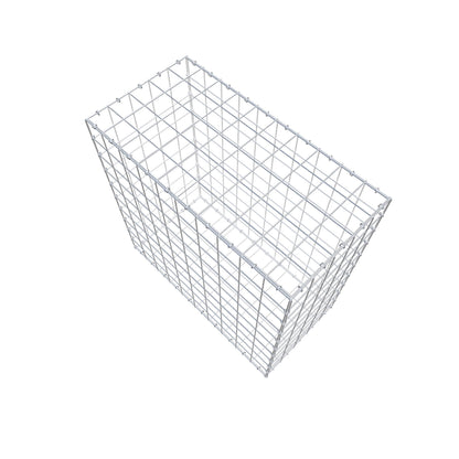Gabion 100 cm x 100 cm x 50 cm (L x H x D), maskstorlek 10 cm x 10 cm, C-ring