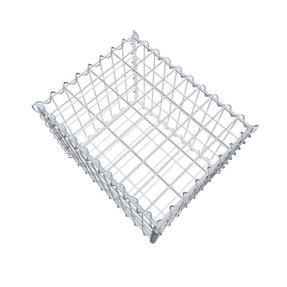 Gabione 50 cm x 40 cm x 40 cm (L x H x T), Maschenweite 5 cm x 10 cm, Spirale