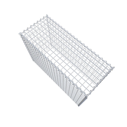 Extra gabion typ 3 100 cm x 70 cm x 40 cm (L x H x D), maskstorlek 5 cm x 5 cm, spiral