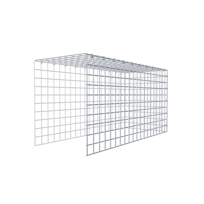 Anbaugabione Typ 4 100 cm x 50 cm x 40 cm (L x H x T), Maschenweite 5 cm x 5 cm, C-Ring