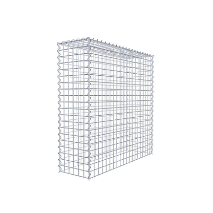Gabion rapporté type 3 100 cm x 100 cm x 30 cm (L x H x P), mailles 5 cm x 5 cm, spirale