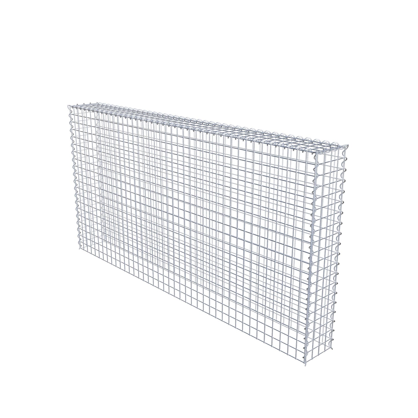 Gavión adicional tipo 3 200 cm x 100 cm x 20 cm (L x A x P), malla 5 cm x 5 cm, en espiral