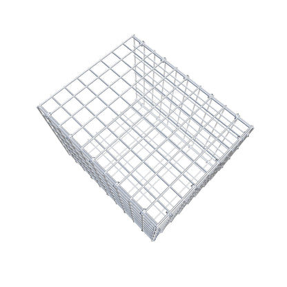 Gabião tipo 2 50 cm x 40 cm x 40 cm (C x A x P), malhagem 5 cm x 5 cm, anel C