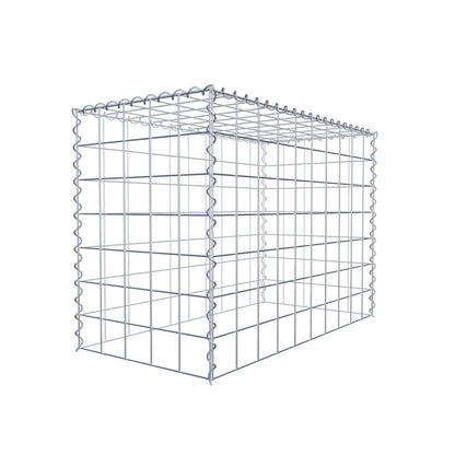 Add-on schanskorf type 3 100 cm x 70 cm x 50 cm (L x H x D), maaswijdte 10 cm x 10 cm, spiraal