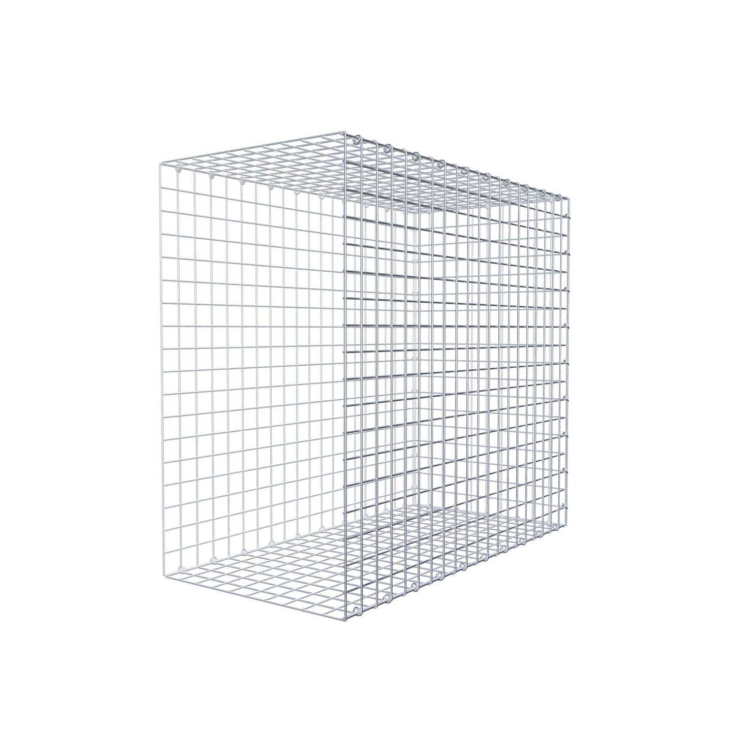 Gabião Tipo 2 100 cm x 90 cm x 50 cm (C x A x P), malhagem 5 cm x 5 cm, anel C