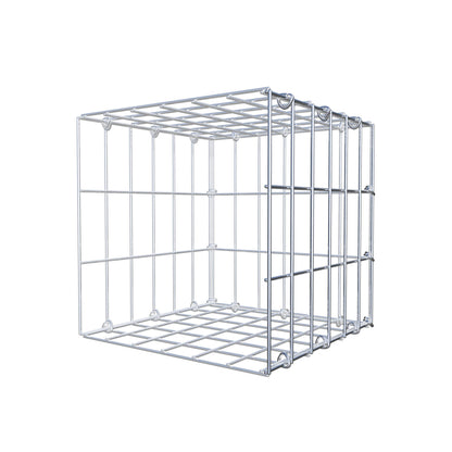 Gabbione aggiuntivo tipo 2 30 cm x 30 cm x 30 cm, maglia 5 cm x 10 cm, anello a C