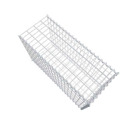 Extra gabion typ 2 100 cm x 60 cm x 40 cm (L x H x D), maskstorlek 5 cm x 10 cm, spiral