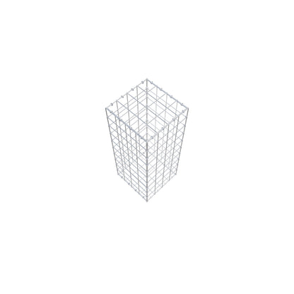 Schanskorf 100 cm x 40 cm x 40 cm (L x H x D), maaswijdte 10 cm x 10 cm, C-ring