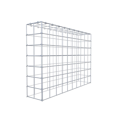 Anbaugabione Typ 3 100 cm x 70 cm x 20 cm (L x H x T), Maschenweite 10 cm x 10 cm, C-Ring