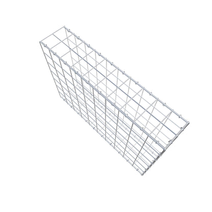 Gavión complementario de tipo 2 100 cm x 70 cm x 20 cm (L x A x P), malla 10 cm x 10 cm, anillo en C