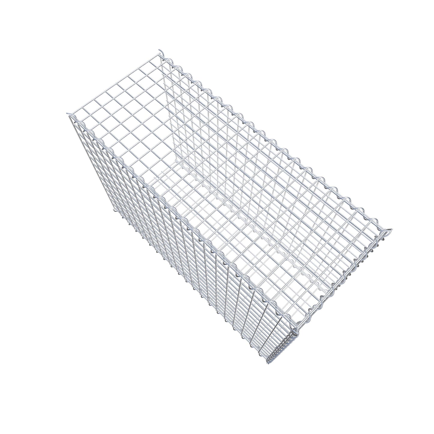 Extra gabion typ 2 100 cm x 70 cm x 40 cm (L x H x D), maskstorlek 5 cm x 5 cm, spiral