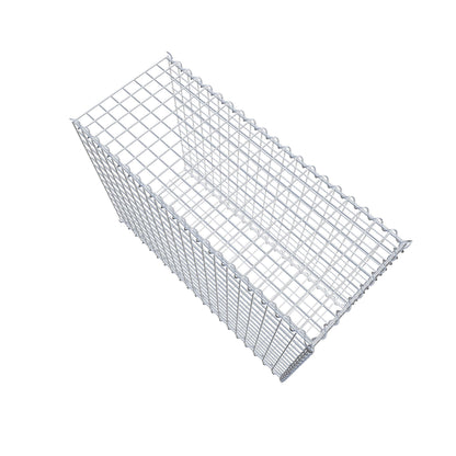 Extra gabion typ 2 100 cm x 70 cm x 40 cm (L x H x D), maskstorlek 5 cm x 5 cm, spiral