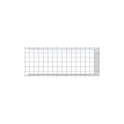Anbaugabione Typ 4 80 cm x 40 cm x 30 cm (L x H x T), Maschenweite 5 cm x 5 cm, C-Ring