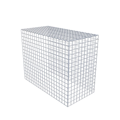 Extra gabion typ 4 100 cm x 80 cm x 50 cm (L x H x D), maskstorlek 5 cm x 5 cm, C-ring