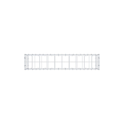 Gabion 100 cm x 30 cm x 20 cm (L x H x D), maskestørrelse 10 cm x 10 cm, C-ring