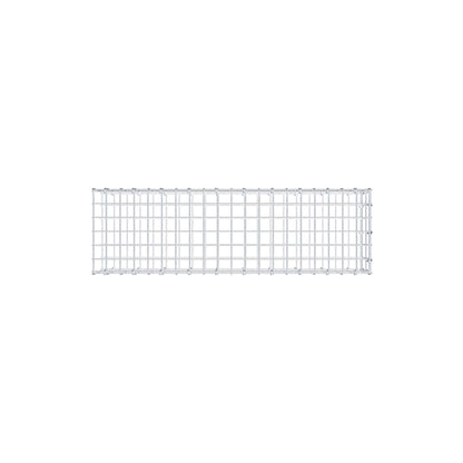 Gabião tipo 2 100 cm x 20 cm x 30 cm, malhagem 5 cm x 10 cm, anel C