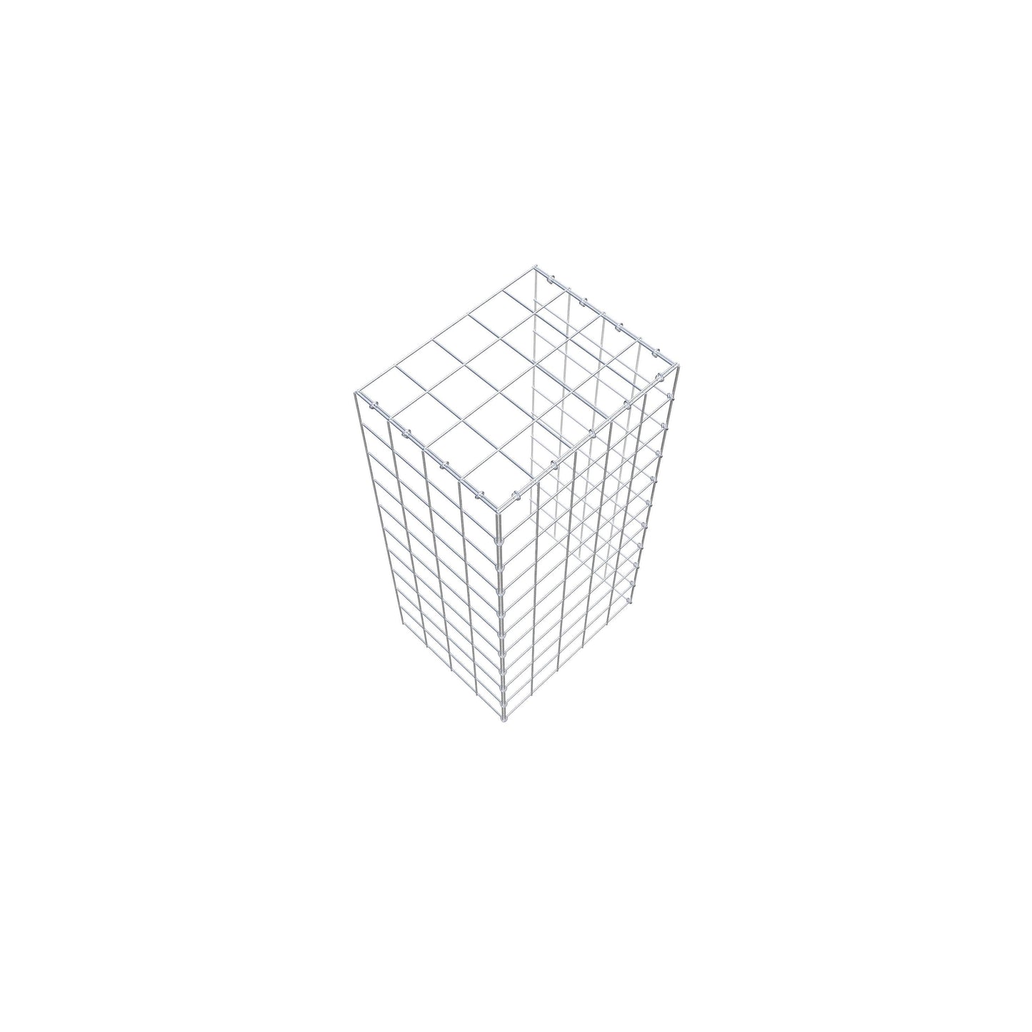 Anbaugabione Typ 4 100 cm x 40 cm x 50 cm (L x H x T), Maschenweite 10 cm x 10 cm, C-Ring